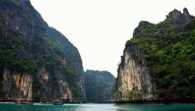 Phuket Bay in the South of Thailand